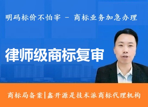 商标驳回复审业务介绍